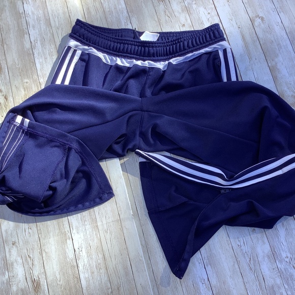 Adidas Tiro 15 Climacool Blue Pants Jacket Tracking suit set Women S Small - Picture 13 of 15